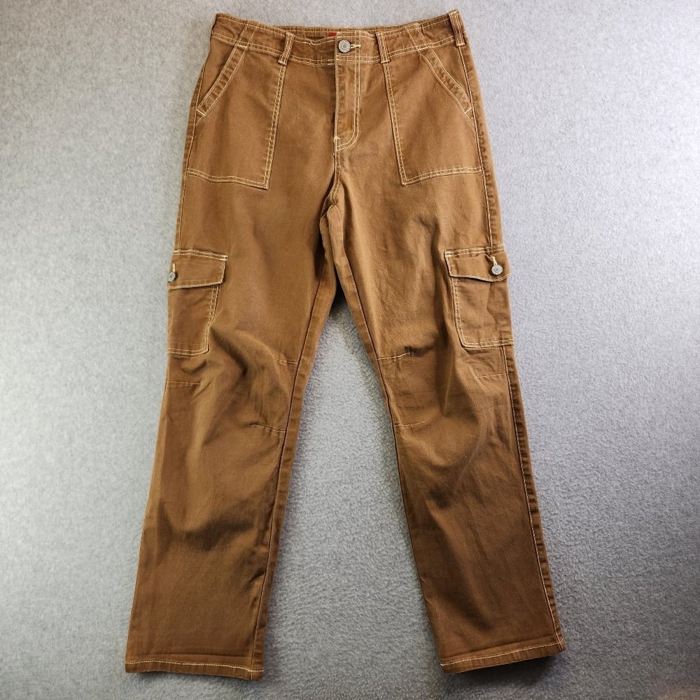 Dickies Straight Leg Cargo Pants in Brown